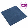 Matto 20 kpl Tumma Sininen 50 x 50 cm 100% polypropeeni