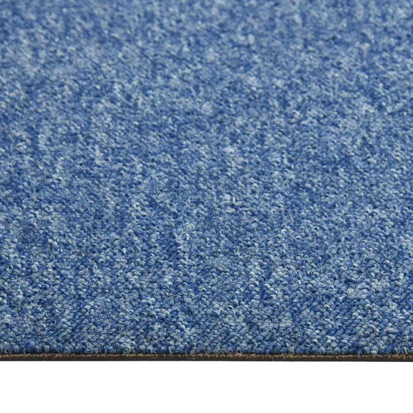 Matto 20 kpl Sininen 50 x 50 cm 100% polypropeeni