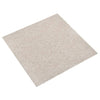 Tekstiililaatta 20 kpl 5 m² 50x50 cm vaalea beige