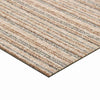 Matto 20 kpl Raidallinen beige 50 x 50 cm 100% polypropeeni