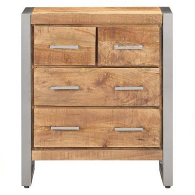 Senkki 60x35x70 cm karkea mangopuu
