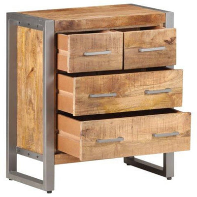 Senkki 60x35x70 cm karkea mangopuu
