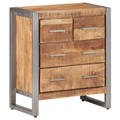Senkki 60x35x70 cm karkea mangopuu