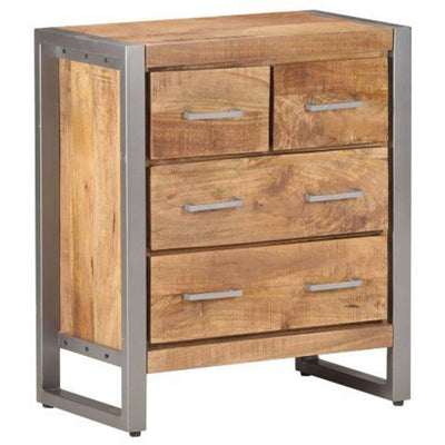 Senkki 60x35x70 cm karkea mangopuu