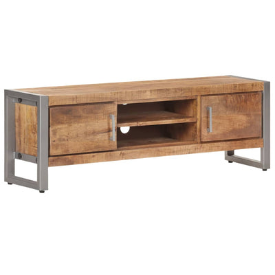 TV-taso 120x30x40 cm karkea mangopuu