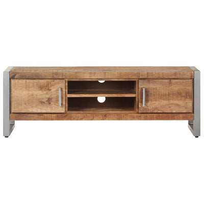 TV-taso 120x30x40 cm karkea mangopuu