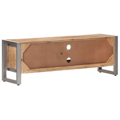 TV-taso 120x30x40 cm karkea mangopuu