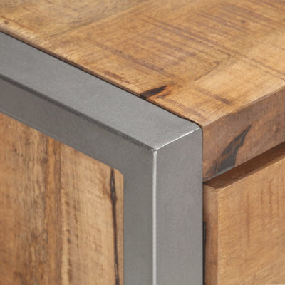 TV-taso 120x30x40 cm karkea mangopuu