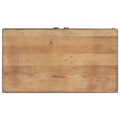 Sohvapöytä 90x50x39 cm kierrätetty täyspuu