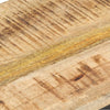 Sivupöydät 2 kpl 31,5x24,5x64,5 cm karkea mangopuu