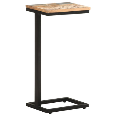 Sivupöydät 2 kpl 31,5x24,5x64,5 cm kierrätetty täyspuu