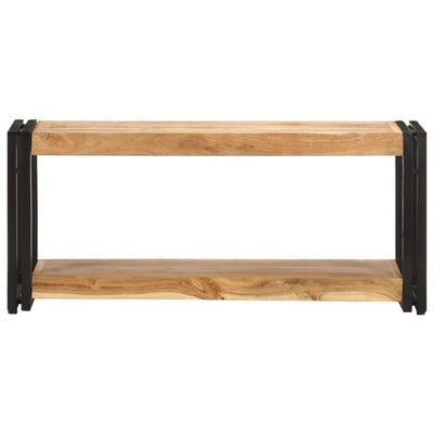 TV-taso 90x30x40 cm täysi akaasiapuu