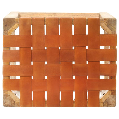 Ruskea baarijakkarat Sloboda 60cm (2 kpl aito nahka)