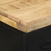 Senkki 47x35x76 cm karkea mangopuu