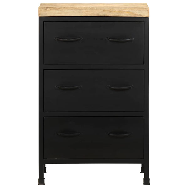 Senkki 47x35x76 cm karkea mangopuu