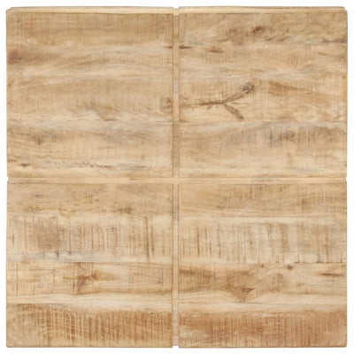 Sohvapöytä 80x80x28 cm täysi mangopuu
