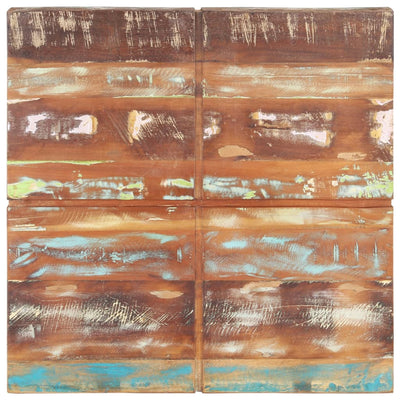 Sohvapöytä 80x80x28 cm täysi kierrätyspuu