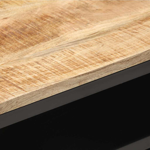 TV-taso 120x30x40 cm täysi karkea mangopuu