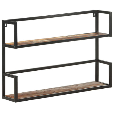 Seinähylly 90x20x60 cm kierrätetty täyspuu