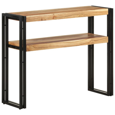 Konsolipöytä 90x30x75 cm täysi akaasiapuu