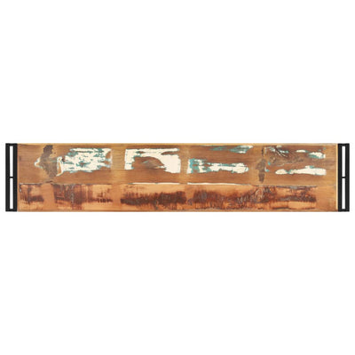 Konsolipöytä 150x30x75 cm kierrätetty täyspuu