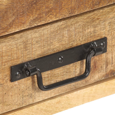 Senkki 120x30x75 cm täysi karkea mangopuu