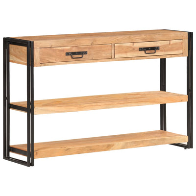 Senkki 120x30x75 cm täysi akaasiapuu