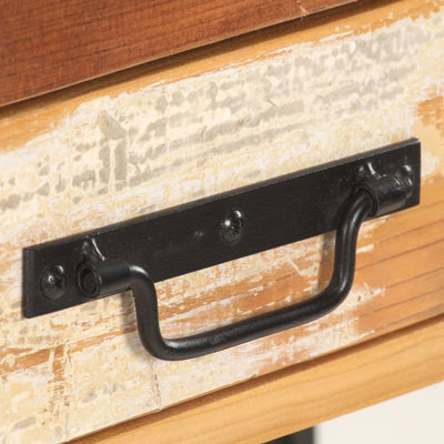 Senkki 120x30x75 cm kierrätetty täyspuu