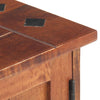 TV-taso hunajanruskea 120x30x41 cm täysi akaasiapuu