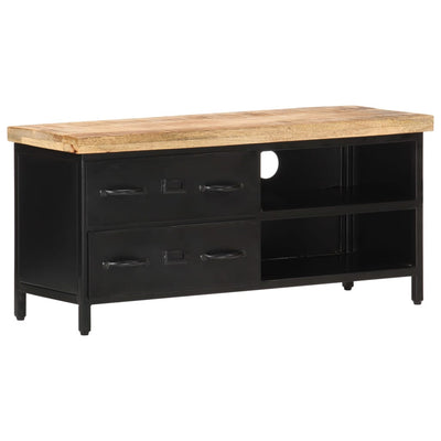 TV-taso 90x30x41 cm karkea mangopuu