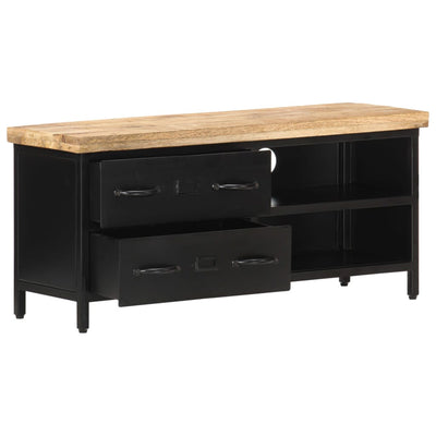 TV-taso 90x30x41 cm karkea mangopuu