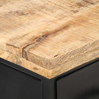 TV-taso 90x30x41 cm karkea mangopuu