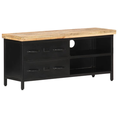 TV-taso 90x30x41 cm karkea mangopuu