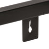 Seinähyllyt 2 kpl 80 cm karkea mangopuu