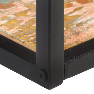 Seinähyllyt 2 kpl 80 cm kierrätetty täyspuu