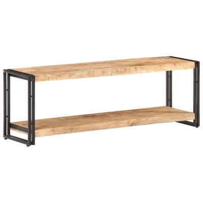 TV-taso 120x30x40 cm karkea mangopuu
