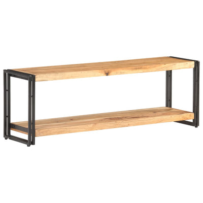 TV-taso 120x30x40 cm täysi akaasiapuu