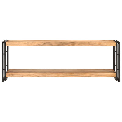 TV-taso 120x30x40 cm täysi akaasiapuu