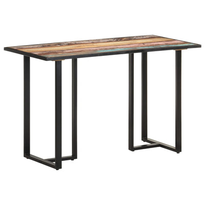Ruokapöytä 120 cm kierrätetty täyspuu