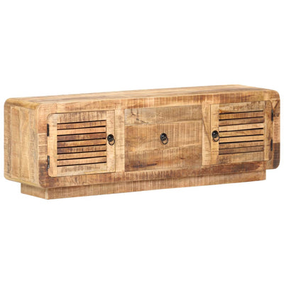 TV-taso 120x30x40 cm karkea mangopuu