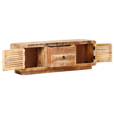 TV-taso 120x30x40 cm karkea mangopuu