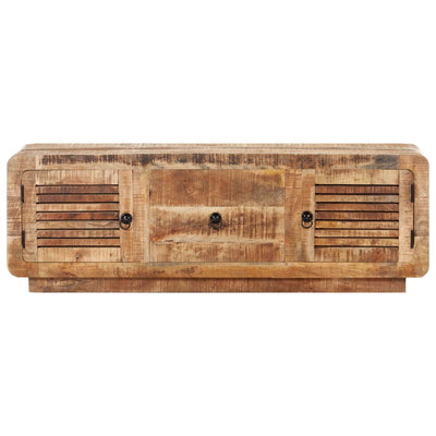 TV-taso 120x30x40 cm karkea mangopuu