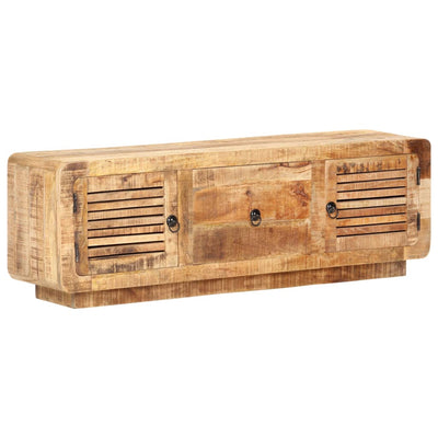 TV-taso 120x30x40 cm karkea mangopuu