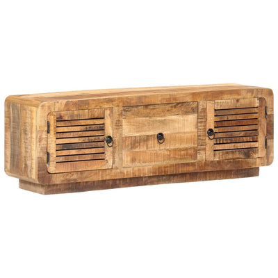TV-taso 120x30x40 cm karkea mangopuu