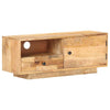 TV-taso 90x30x35 cm täysi mangopuu
