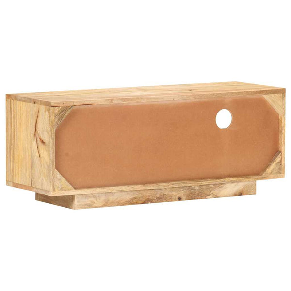TV-taso 90x30x35 cm täysi mangopuu