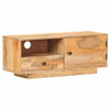 TV-taso 90x30x35 cm täysi mangopuu