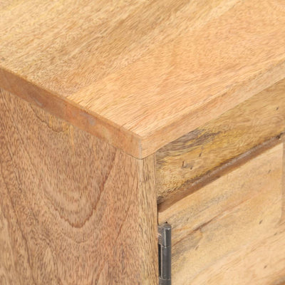 TV-taso 116x30x35 cm täysi mangopuu