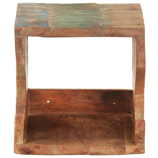 Seinään kiinnitettävä polkupyöräteline 35x25x25 cm kierrätyspuu