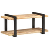 TV-taso 90x40x40 cm karkea mangopuu